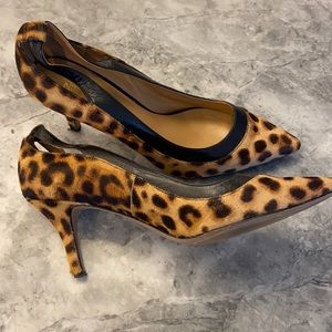 Nine West animal print pumps!